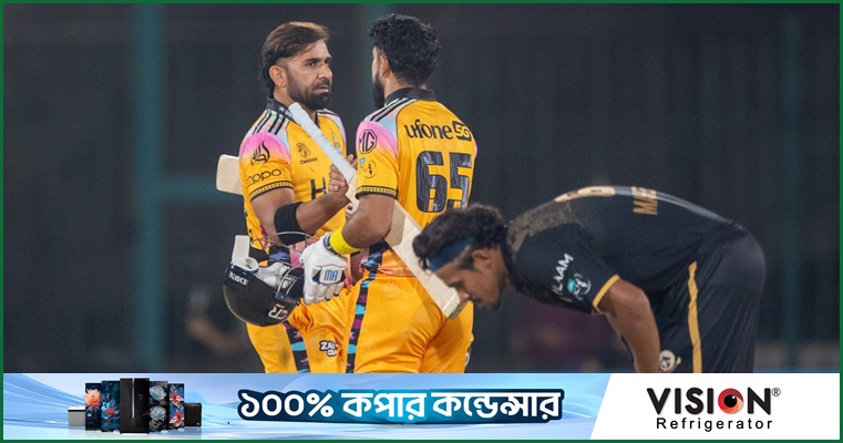 সহজ ম্যাচকে কঠিন বানিয়ে পেশোয়ারের জয়